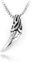 THE MEN THING Spike Pendant with 24inch Chain, American Style - Chain & Pendant for Men Stainless Steel Pendant