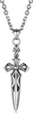 THE MEN THING Sword Pendant with 24inch Chain, American Style - Chain & Pendant for Men Stainless Steel Pendant