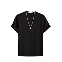 Men Trendy Stripes Half Sleeves Comfortable Breathable