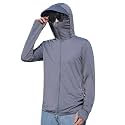 Men and Women’s UV Protection Jacket with Detachable Hood and Large Brim for Summer