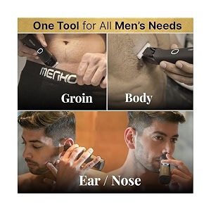 menhood date ready package ultra - trimmer ultra baller intimate foam wash pre-trim gel replacement blade  travel essentials gift for him bubble gum