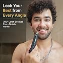 Menhood Up-Down Package 2.0 Includes - Trimmer 2.0, The Nosar-Nose & Ear Hair Trimmer, The Baller (Balls Spray), Pre-Trim Gel | Skin Protection | Travel Essentials Gift For Him | Men Grooming Kit