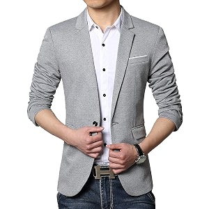men39s slim fit formalparty blazer