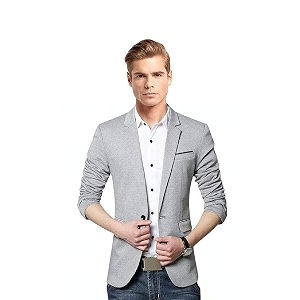 men39s slim fit formalparty blazer