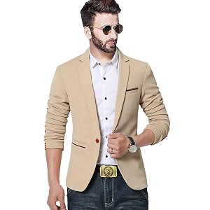 menjestic men39s slim fit formalparty blazer