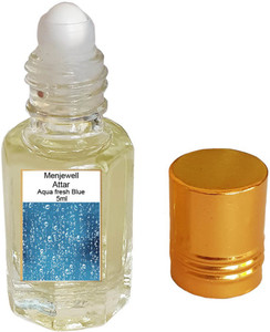menjewell fragrances aqua fresh blue natural itraattar perfume floral attar citrus