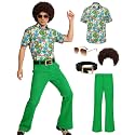 Mens 70's Disco Outfit Retro 70s Mens Costume for Adults Perfect 70's Theme Clothes for Parties