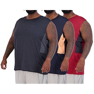 Mens Big and Tall Active Dry Fit
