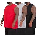 Mens Big and Tall Active Dry Fit