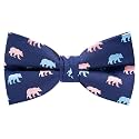 Mens Bow Tie Handmade Pre-Tied Fun Pattern Bow Ties for Men
