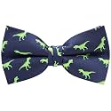 Mens Bow Tie Handmade Pre-Tied Fun Pattern Bow Ties for Men