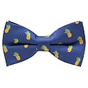 Mens Bow Tie Handmade Pre-Tied Fun Pattern Bow Ties for Men
