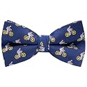 Mens Bow Tie Handmade Pre-Tied Fun Pattern Bow Ties for Men