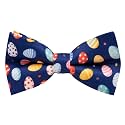 Mens Bow Tie Handmade Pre-Tied Fun Pattern Bow Ties for Men