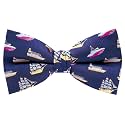 Mens Bow Tie Handmade Pre-Tied Fun Pattern Bow Ties for Men