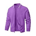 Wizoat Mens Casual Jacket Lightweight Jacket Varsity Coat