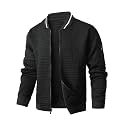Wizoat Mens Casual Jacket Lightweight Jacket Varsity Coat
