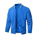 Wizoat Mens Casual Jacket Lightweight Jacket Varsity Coat