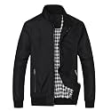 Mens Casual Jacket Outdoor Slim Windbreaker Lightweight