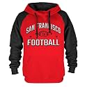 Mens City Football Fully Embroidery Soft Classic Pullover Sweatshirt Hoodie
