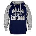 Mens City Football Fully Embroidery Soft Classic Pullover Sweatshirt Hoodie