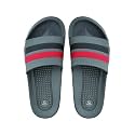 mens Cl-f-m-202_greyRedBlack Slipper