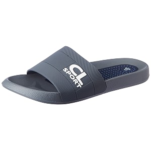 mens Cl-f-m-205 grey-navy Slipper