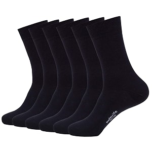 Mens Classic Cotton Dress Socks Thin Lightweight