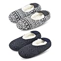 Men Fuzzy Slipper Socks Non-Slip Grippers Soft Sole House Slippers