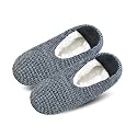 Men Fuzzy Slipper Socks Non-Slip Grippers Soft Sole House Slippers