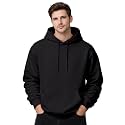 Mens Drop Shoulder White Hoodie Oversized