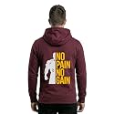 Mens Full Sleeve Graphic Printed Hooded Sweatshirt