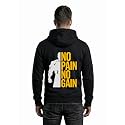 Mens Full Sleeve Graphic Printed Hooded Sweatshirt