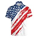 Mens Funny Golf Polo Shirts Short Sleeve Quick Dry Polo Shirts