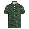 Mens Funny Golf Polo Shirts Short Sleeve Quick Dry Polo Shirts