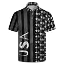 Mens Funny Golf Polo Shirts Short Sleeve Quick Dry Polo Shirts