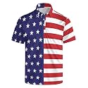 Mens Funny Golf Polo Shirts Short Sleeve Quick Dry Polo Shirts