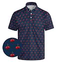 Mens Funny Golf Polo Shirts Short Sleeve Quick Dry Polo Shirts