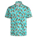 Mens Funny Golf Polo Shirts Short Sleeve Quick Dry Polo Shirts