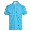 Mens Funny Golf Polo Shirts Short Sleeve Quick Dry Polo Shirts