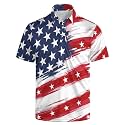 Mens Funny Golf Polo Shirts Short Sleeve Quick Dry Polo Shirts