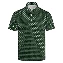 Mens Funny Golf Polo Shirts Short Sleeve Quick Dry Polo Shirts