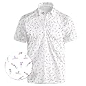 Mens Funny Golf Polo Shirts Short Sleeve Quick Dry Polo Shirts