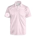Mens Funny Golf Polo Shirts Short Sleeve Quick Dry Polo Shirts