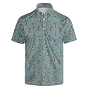 Mens Funny Golf Polo Shirts Short Sleeve Quick Dry Polo Shirts