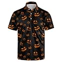 Mens Funny Golf Polo Shirts Short Sleeve Quick Dry Polo Shirts