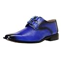 Mens Genuine Leather Classic Tread Design Lace Up Oxford Dress Shoes