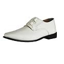 Mens Genuine Leather Classic Tread Design Lace Up Oxford Dress Shoes