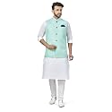 Mens KURTA PYJAMA KOTI SET