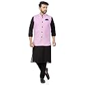 Mens KURTA PYJAMA KOTI SET